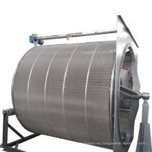 Filtración líquida con filtros de tambor de alta eficiencia